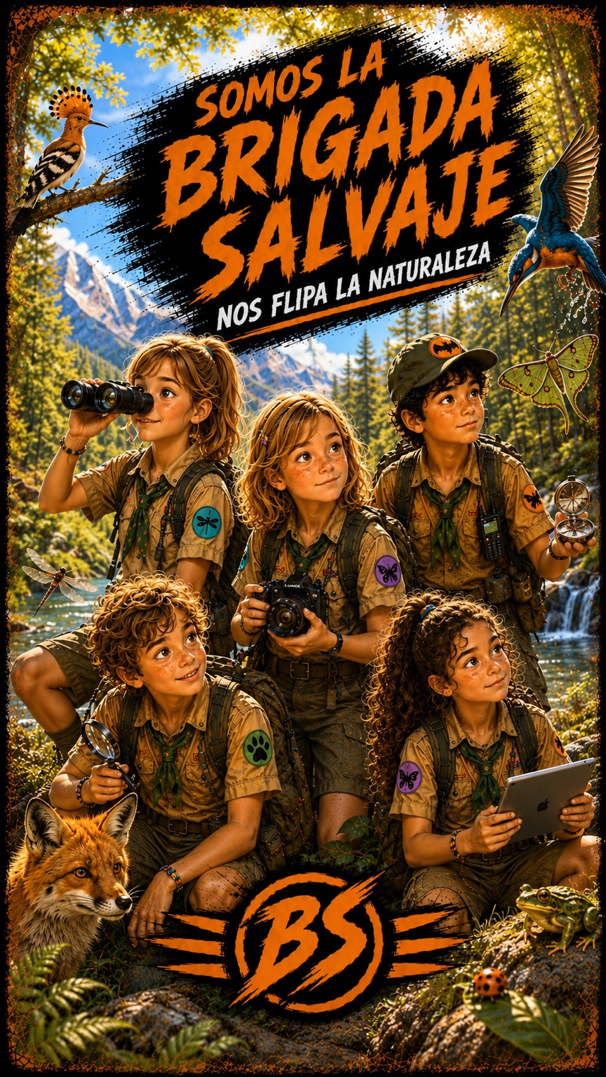 Carátula de Somos la Brigada Salvaje